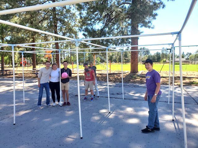 A training activity in peer support